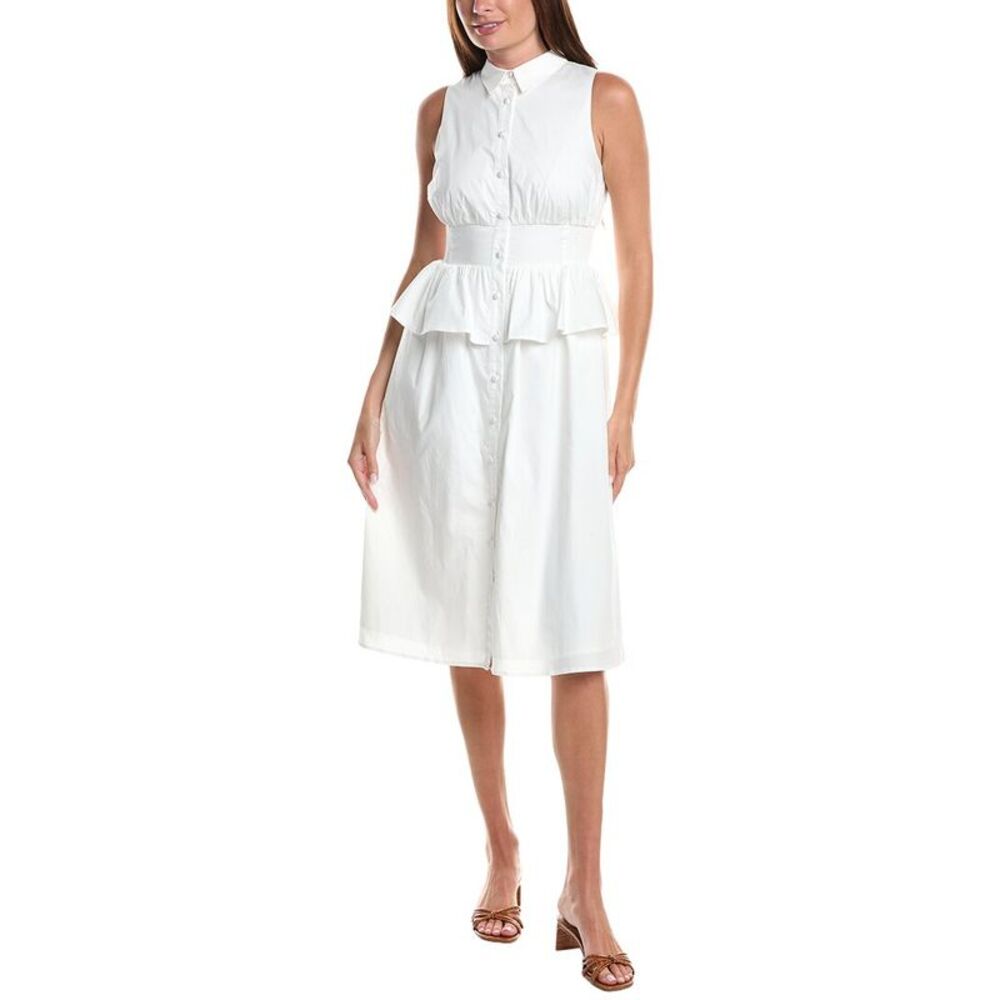 Hutch Womens  Paulette Midi Dress, White